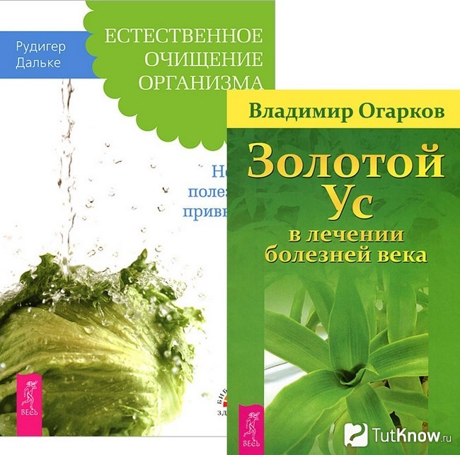 Книги о целебных свойствах золотого уса