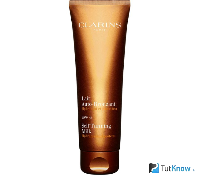 Молочко с эффектом искусственного загара SPF 6