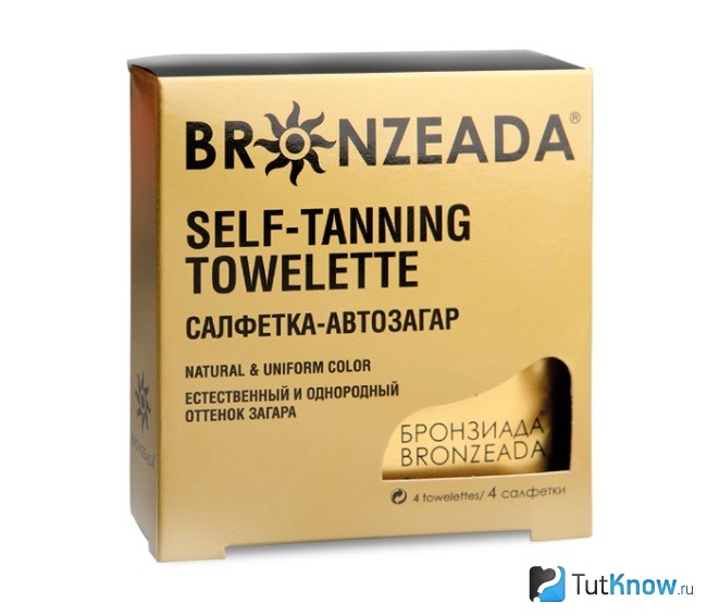 Салфетка-автозагар от Bronzeada