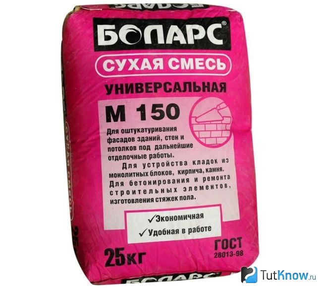 Готовая кладочная смесь для кирпича