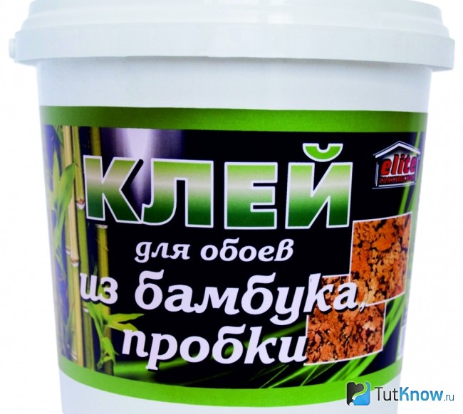 Клей для бамбуковых обоев