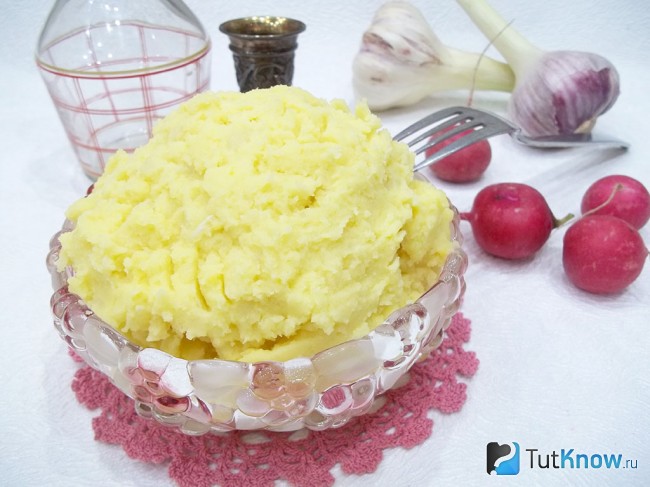 Готовое картофельное пюре