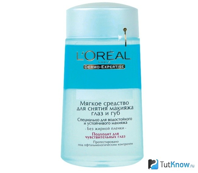 Жидкость для снятия макияжа Loreal