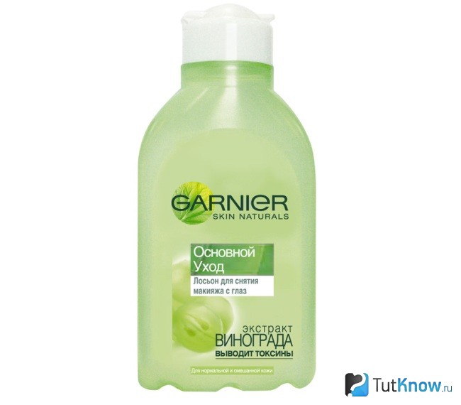 Лосьон для снятия макияжа с глаз Garnier
