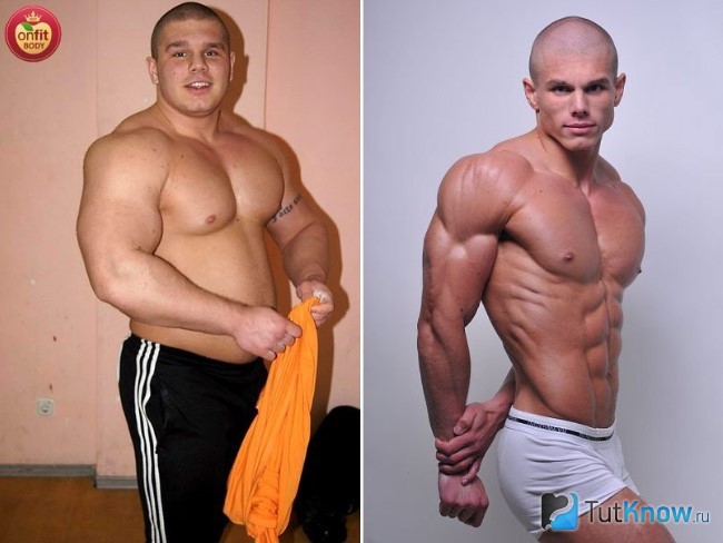 До и после сушки