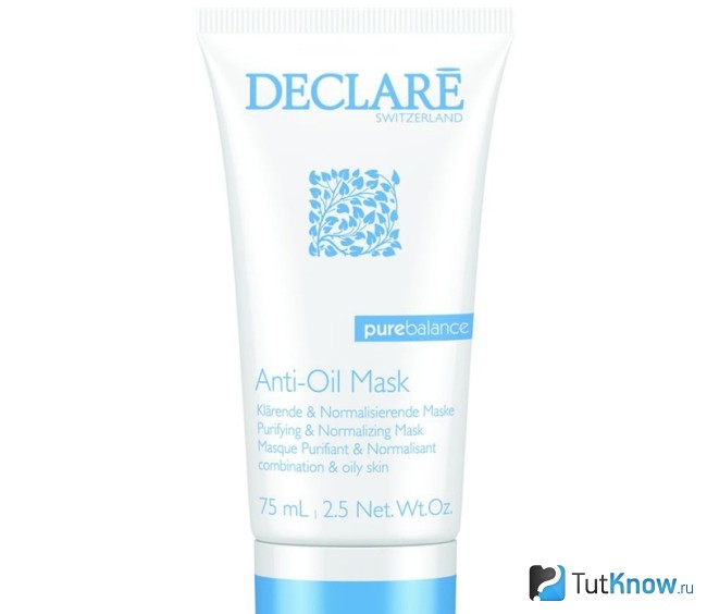Очищающая маска с антисептическим действием Declare Anti-Oil Mask
