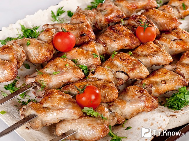 Как приготовить куриный шашлык