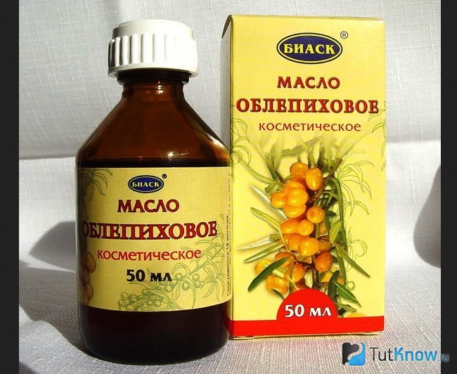 Аптечное масло облепихи