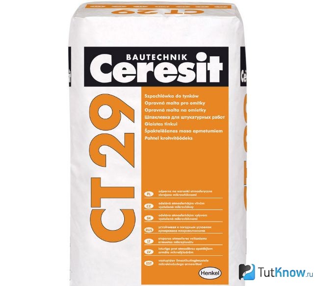 Штукатурная смесь CERESIT (CT 29)