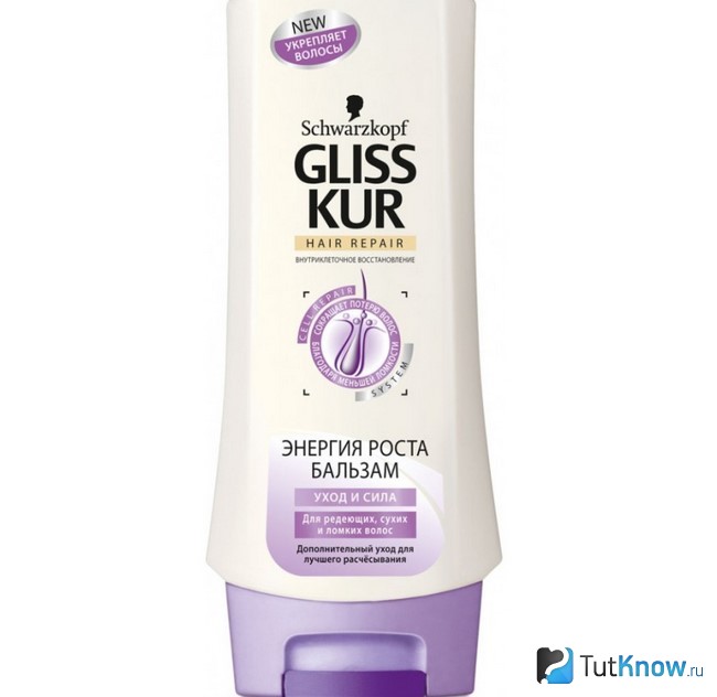 Бальзам для волос от Gliss Cure