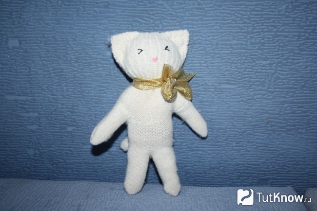 Кот из перчатки