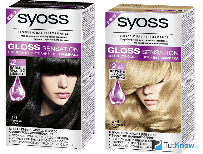 Краска без аммиака Syoss