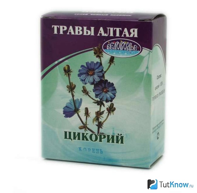 Корень цикория в упаковке