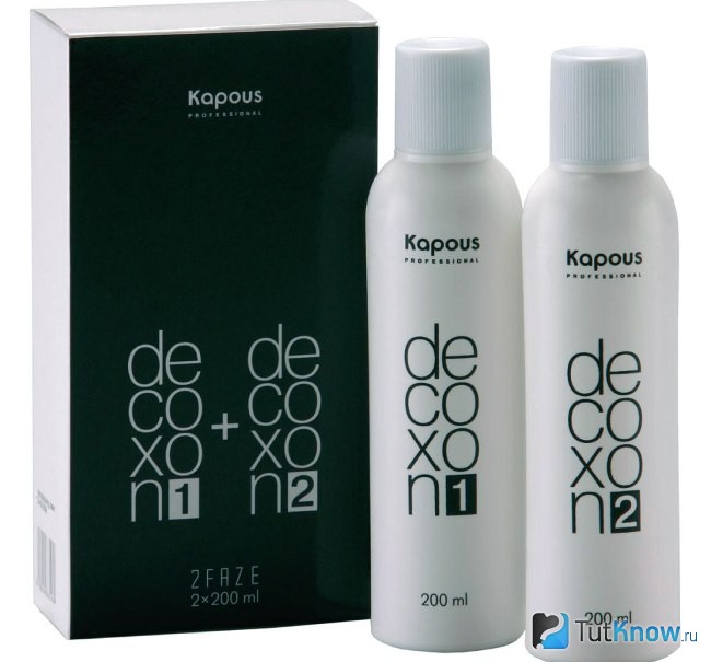 Смывка для волос DECOXON 2FAZE Kapous