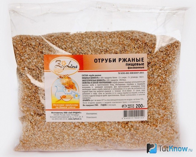 Ржаные отруби