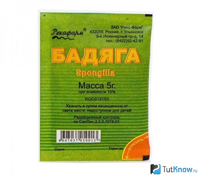 Порошок бадяги