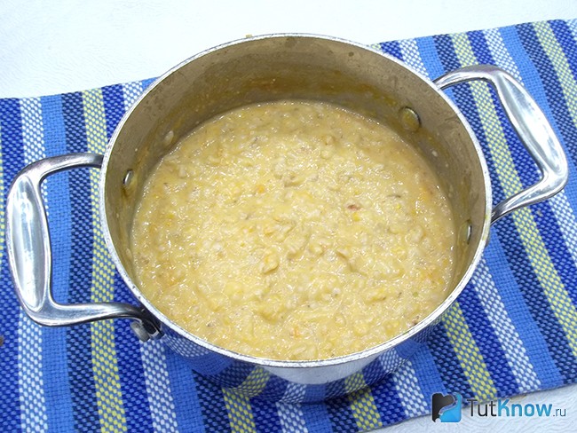 Продукты перемешаны