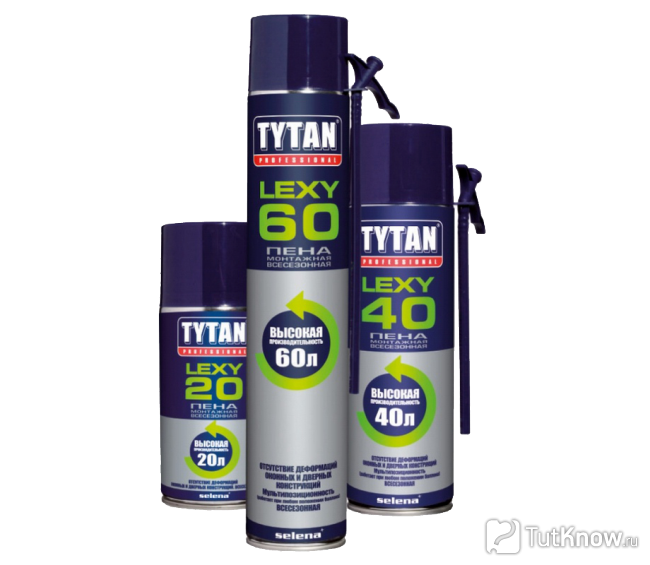 Пена монтажная всесезонная Tytan Professional