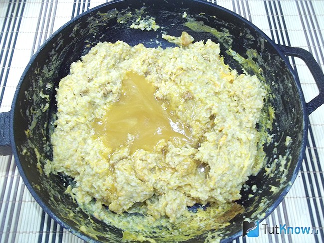 К готовым продуктам добавлен мед