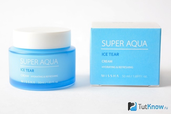 Крем Missha Super Aqua со слизью улиток