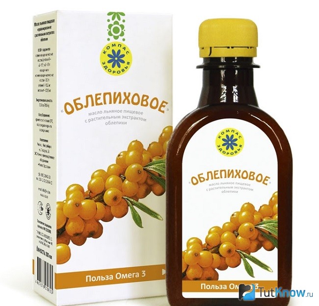 Производственное облепиховое масло