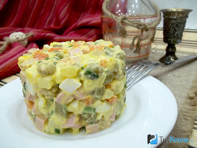 Готовый салат