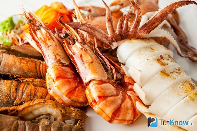 Морепродукты