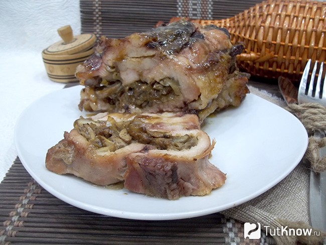 Готовый рулет