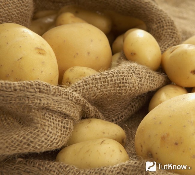 Картофель для маски