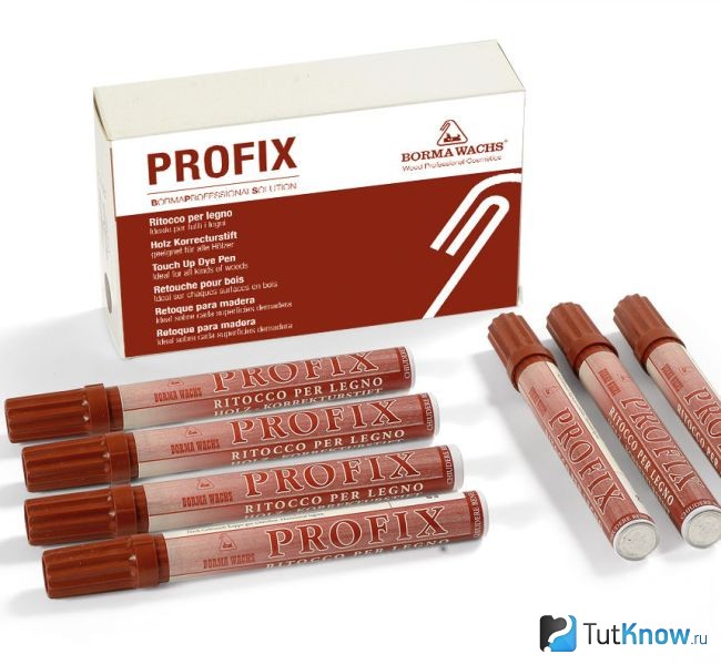 Ретуширующий карандаш с морилкой PROFIX