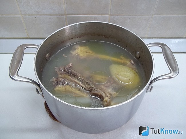 сварен бульон