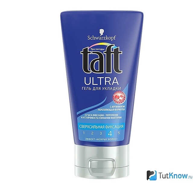 Гель Taft Ultra для создания эффекта мокрых волос