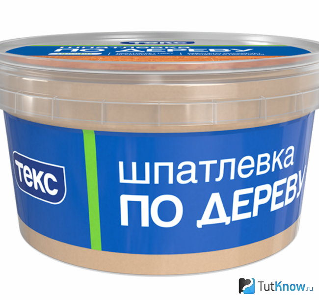 Шпатлевка по дереву