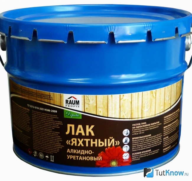 Лак яхтный алкидно-уретановый