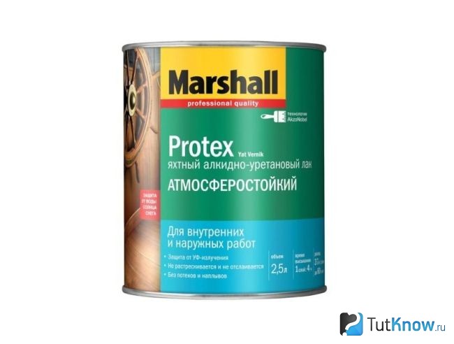 Лак яхтный MARSHALL