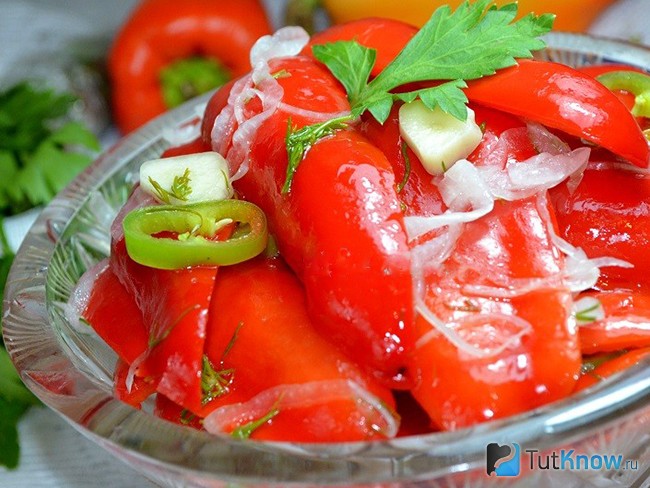 Маринад для болгарского перца