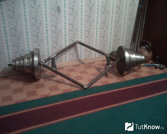 Самодельная штанга