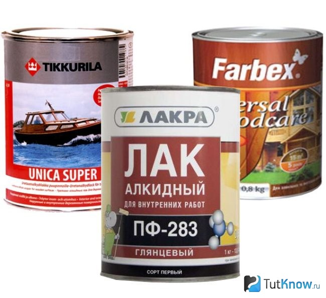Глянцевые алкидные лаки