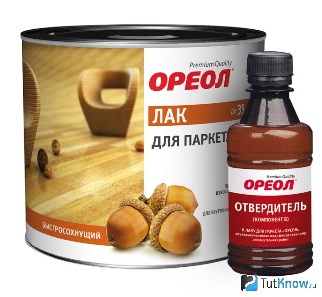 Лак ЭМПИЛС ОРЕОЛ для паркета