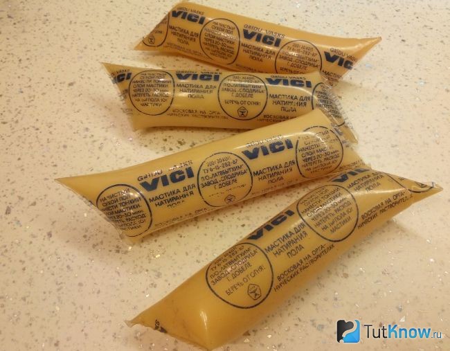 Мастика для натирания пола