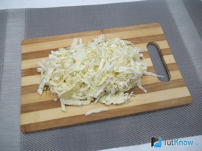 Капуста нашинкована
