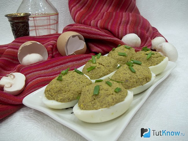 Белки заполнены начинкой
