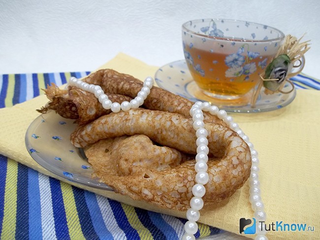 Готовые блинчики