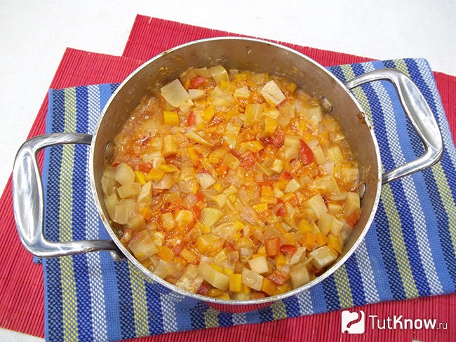 Продукты уварены