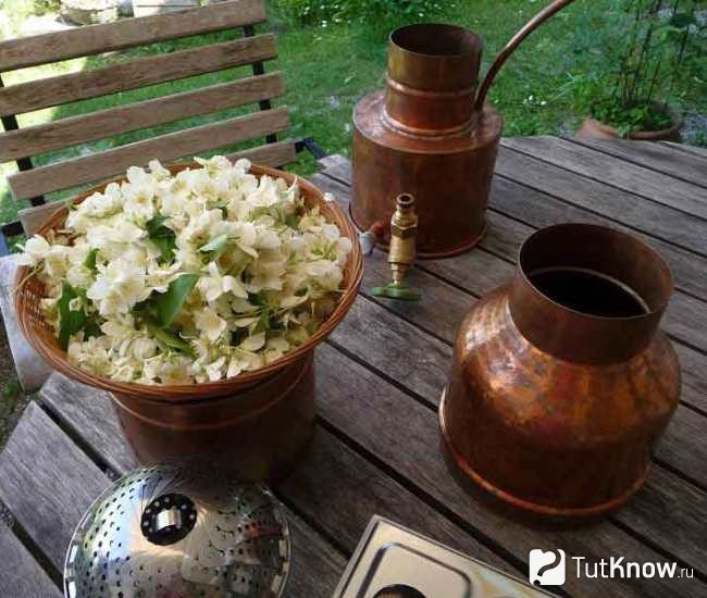 Приготовление гидролата