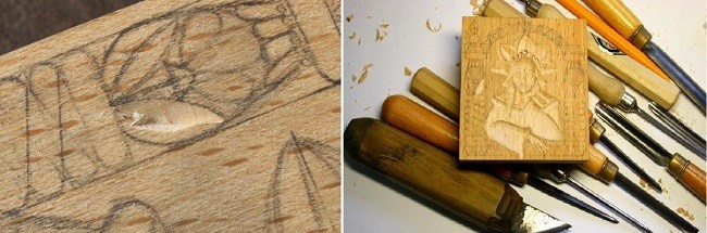 Вырезание заготовки