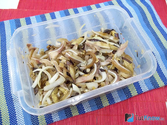 Продукты перемешаны