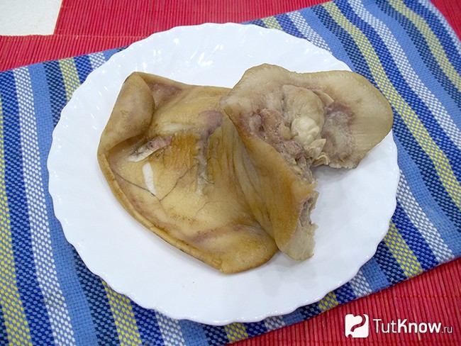 Ушки охлаждены