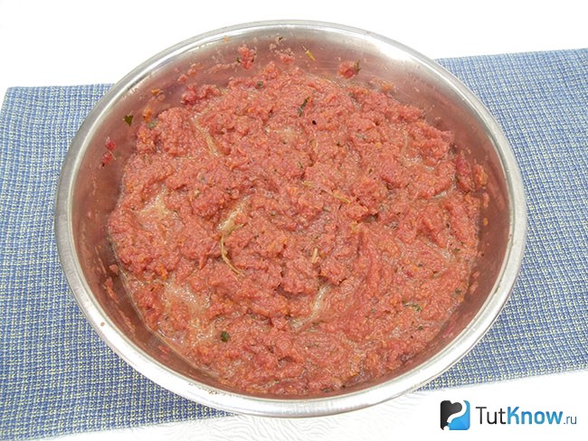 Овощи пюрированы
