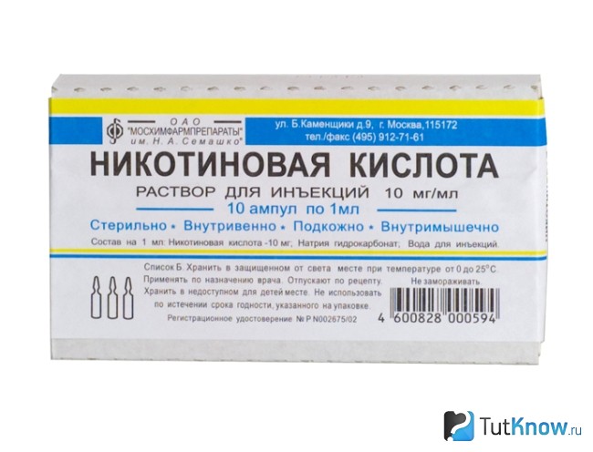 Никотиновая кислота для роста волос